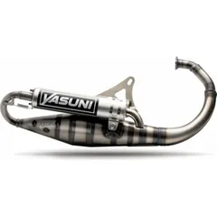 YASUNI Carrera 10 Full Exhaust System Aluminium - Minarelli Vertical for MBK BOOSTER Yamaha BW'S