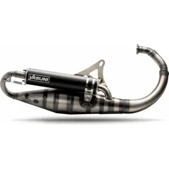 YASUNI Carrera 10 Full Exhaust System Schwarz - Minarelli Vertical