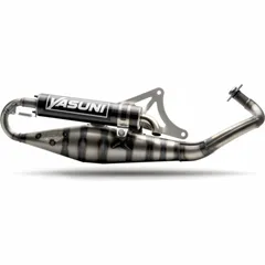 YASUNI Carrera 10 Full Exhaust System Carbon - für: Piaggio für NRG50, NTT50, TYPHOON50 Gilera RUNNER50, STALKER50