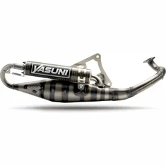 YASUNI Carrera 10 Full Exhaust System Carbon/Kevlar - für: Peugeot für KISBEE502T, SPEEDFIGHT4502T, STREETZONE502T