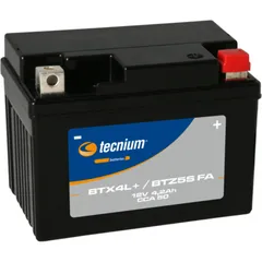 TECNIUM Battery Maintenance Free Factory Activated - BTX4L+/BTZ5S for KTM, Honda, Husqvarna