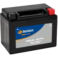 TECNIUM Battery Maintenance Free Factory Activated - BB4L-B für Derbi, Aprilia, Peugeot