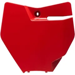 POLISPORT Front Number Plate - Red for: Gas Gas MC85