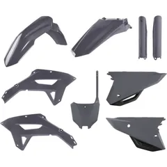 POLISPORT Plastic Kit - Gris Nardo (21-22) für: Honda CRF450RX