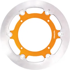 BERINGER Aeronal Cast Iron Floating Brake Disc - Orange KT13FOOM for KTM 125SX, 250SX, 250SX-F