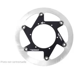BERINGER Aeronal Cast Iron Floating Brake Disc - Black KT13FB for KTM 125SX, 250SX, 250SX-F