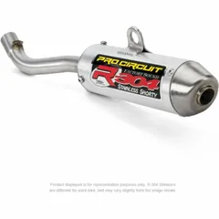 PRO CIRCUIT R-304 Muffler Aluminium/Stainless Steel End Cap - für Suzuki RM250
