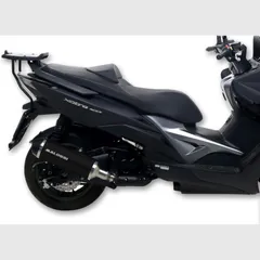 MALOSSI Wild Lion Full Exhaust System Aluminium/Carbon - for: Kymco AK550 for XCITING400
