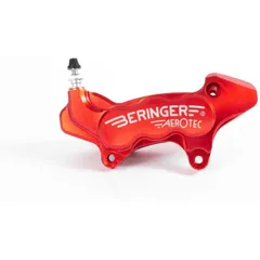 BERINGER Aerotec® Left Axial 6 Kolben Bremssattel - Rot für Yamaha YZF-R1