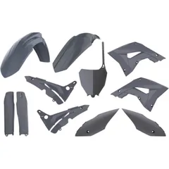 POLISPORT Plastic Kit - Nardo Grey für: Honda CR125/250 für CR125R, CR250R