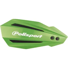 POLISPORT MX Bullit Handguards Grün - Kaswasaki KX250 / 450 für Kawasaki KX450
