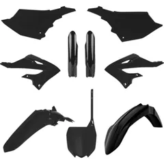 POLISPORT Plastic Kit - Schwarz für: Yamaha YZ125/250
