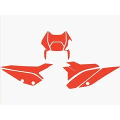 BLACKBIRD Plate Stickers - for: Beta RR 2T/4T for RR1252T, RR1254TMOTARD, RR2502T 3B05/000009