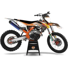 BLACKBIRD Replica Trophy 21 Complete Graphic Kit - for: KTM EXC/SX-SXF for 125SX, 150EXC, 150SX