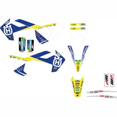 BLACKBIRD Replica Trophy 21 Complete Graphic Kit - für: Husqvarna FC/TC/TE/FE