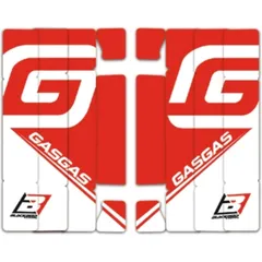 BLACKBIRD Replica Trophy 21 Radiator Louvers Graphic Kit - for: Gas Gas EC for EC250, EC250F, EC300