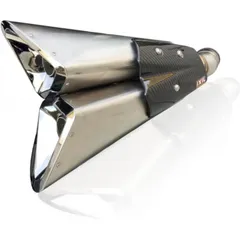 IXIL Double Slashed Cone Xtrem X55 Racing Silencer Stainless Steel - for: Kawasaki H2 for Kawasaki NINJAH2, NINJAH2SX, ZH2