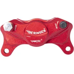 BERINGER Aerotec® Bremssattel 2 Kolben Ø32mm - rot 2Y02AR-S