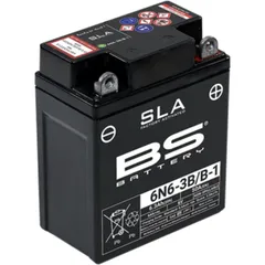 BS BATTERY SLA Battery Maintenance Free Factory Activated - 6N6-3B/B-1 for Yamaha, Honda, Kawasaki