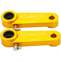 KOUBALINK Lowering Kit (0 mm) Gold - for: BMW for F650GS, F650GSDAKAR, G650GS