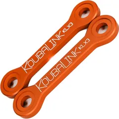 KOUBALINK Lowering Kit (25.4 - 31.8 mm) Orange - for: Kawasaki KLX250R / 300R for KLX300