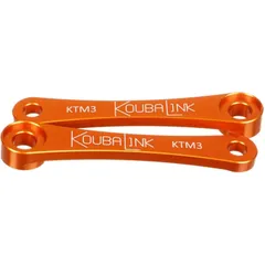 KOUBALINK Lowering Kit (44.5 mm) Orange - for: KTM for 350EXC, 400DUKE, 400EGS