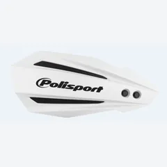 POLISPORT Handguards MX BULLIT White/Black- for: HONDA CRF