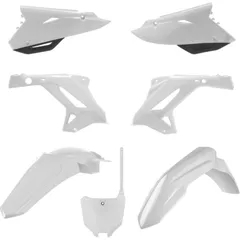 POLISPORT MX Restyling Plastic Kit White - for: Honda CR125 / 250 for CR125R, CR250R