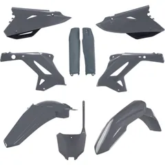 POLISPORT MX Restyling Plastic Kit Grey - for: Honda CR125 / 250 for CR125R, CR250R