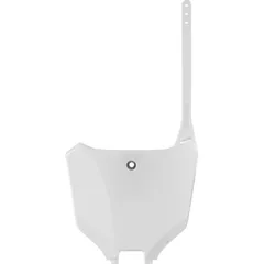 POLISPORT MX Restyling Front Number Plate White - for: Honda CR125 / 250 for CR125R, CR250R