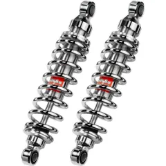 BITUBO WMB03 Doppelstoßdämpfer hinten - chrom für BMW R75/7