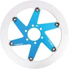 BERINGER Aeronal Bremsscheibe, Edelstahl, schwimmend - blau K22LDBLI für Kawasaki NINJA650, Z650, Z900RS