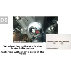LSL Crash Pad Befestigungs Kit - für Honda CB1000R/CBF1000F
