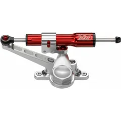 BITUBO Lenkungsdämpfersatz rot, Anbau über dem Tank, für Suzuki GSR750