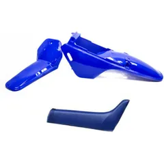 ART Plastic Kit + Seat Cover Blue for: Yamaha PW80