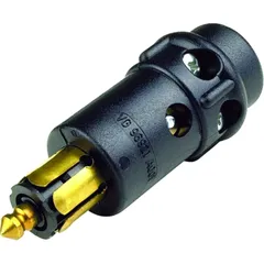 plug strain-relieved 1POL