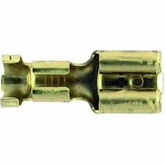 Spade connector female 6.3x0.8 4-6