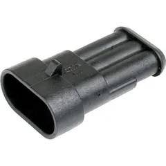 Flachstecker AMP TYCO 3-polig