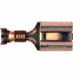 Spade connector female 9.5 ra 4-6