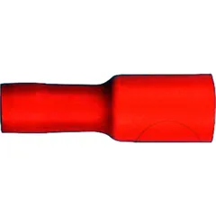 Rundstecker Hülse 4 mm rot