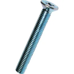 Screw countersunk m5x10 din 965 plated steel