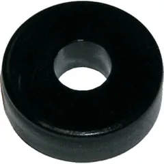 Number plate plastic shim 6 x18 black