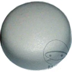 Cap for number plate screws m5/m6 white