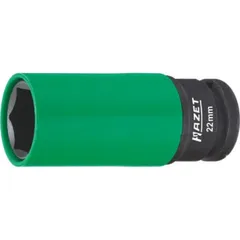 Kraft-Stecknuss 6 Kant 1/2 Zoll 22 mm Hazet