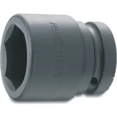 Impact socket 6kt 1 zoll 24