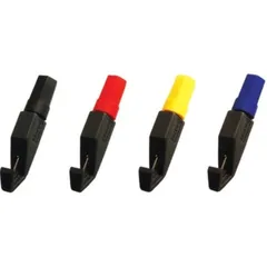 Aligator clips for isolated lines