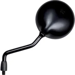 Mirror black round 926500AVRME