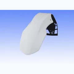 Front fender universal ff white
