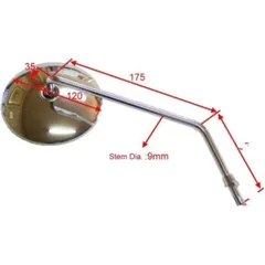 Mirror chrome jmp BA19K0016ML