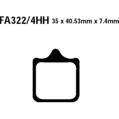 Brake pads sintered epfa ebc EPFA3224HH